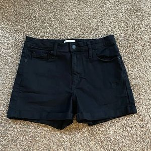 Black universal thread denim shorts